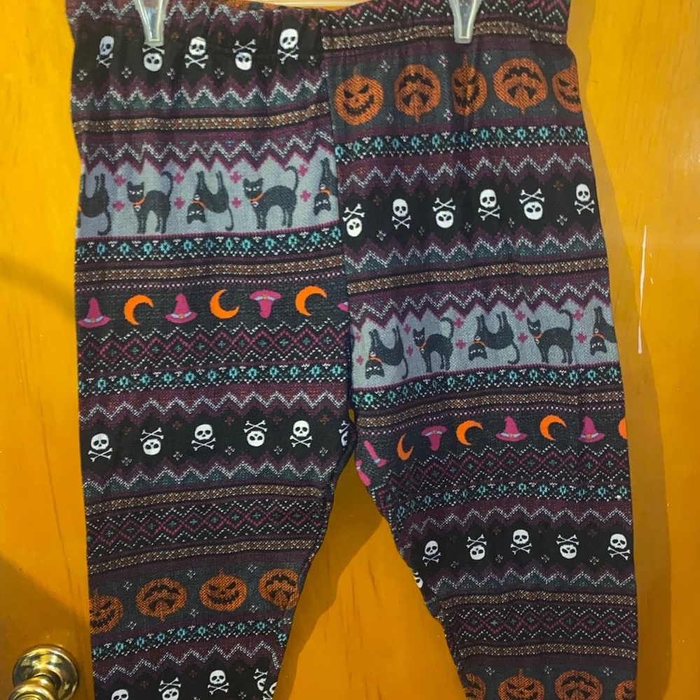 Halloween Leggings Plus Size Set